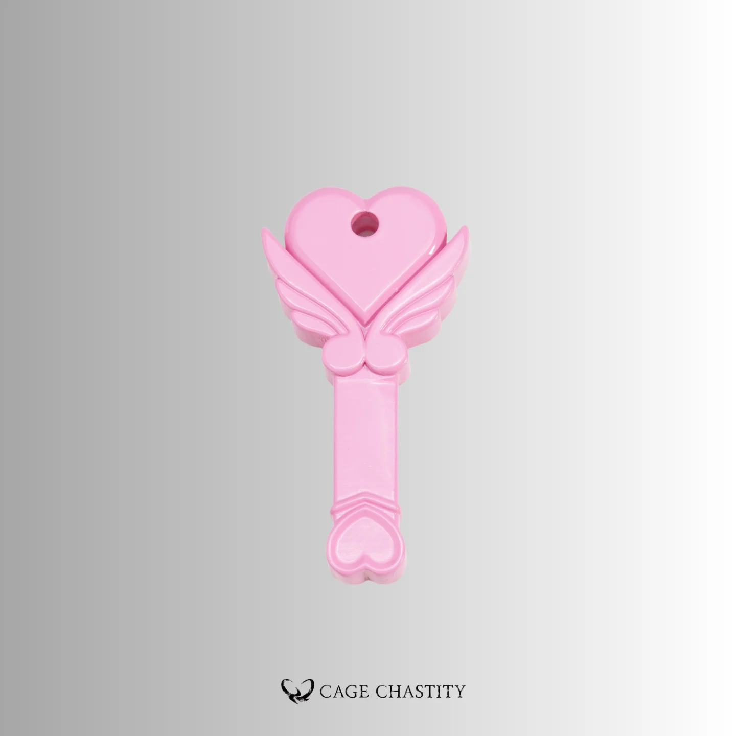 Pink Heart Chastity Key Box