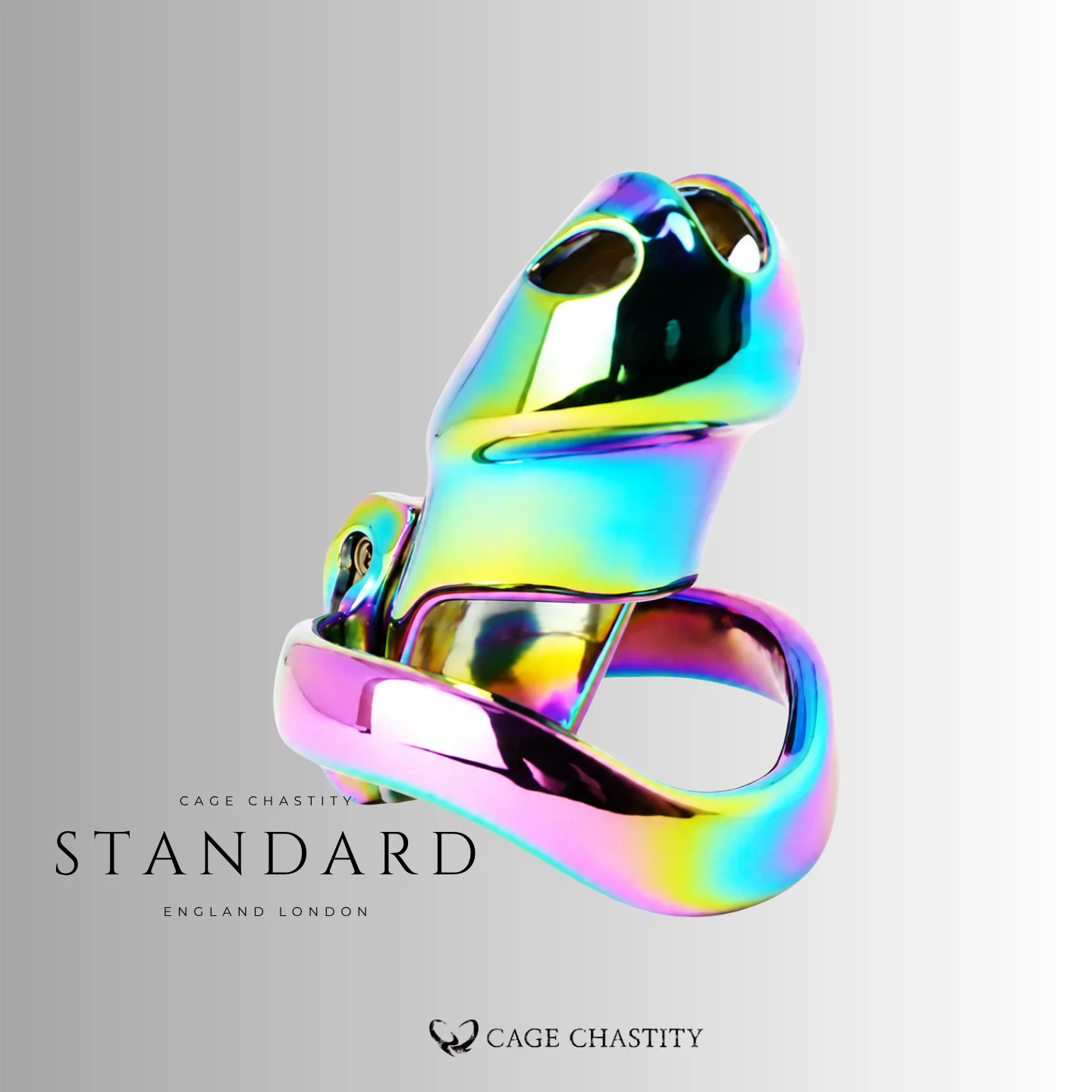 Standard prismatic Holy Trainer V4 in multicolor steel