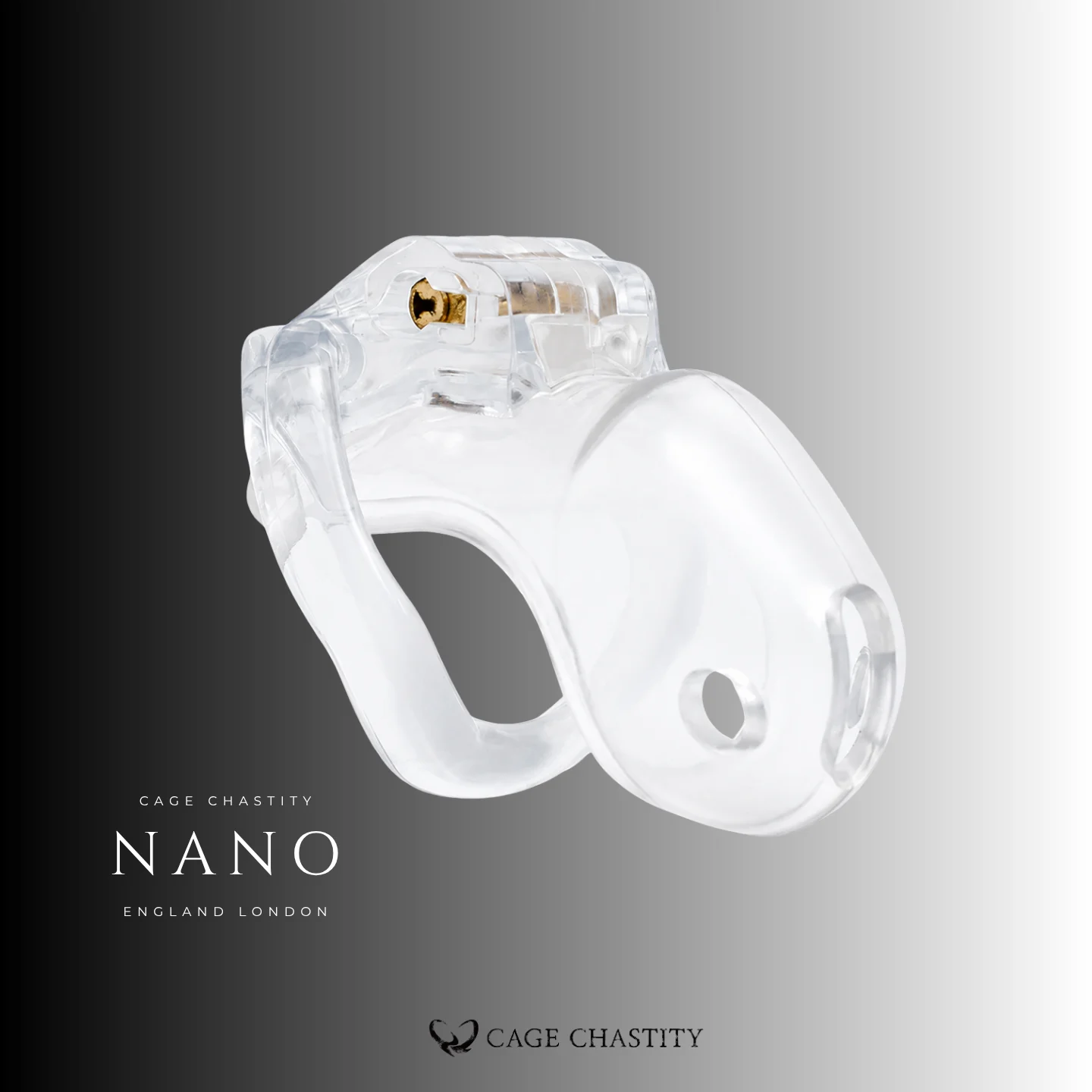 Nano-size transparent Holy Trainer V3 with brass lock pin