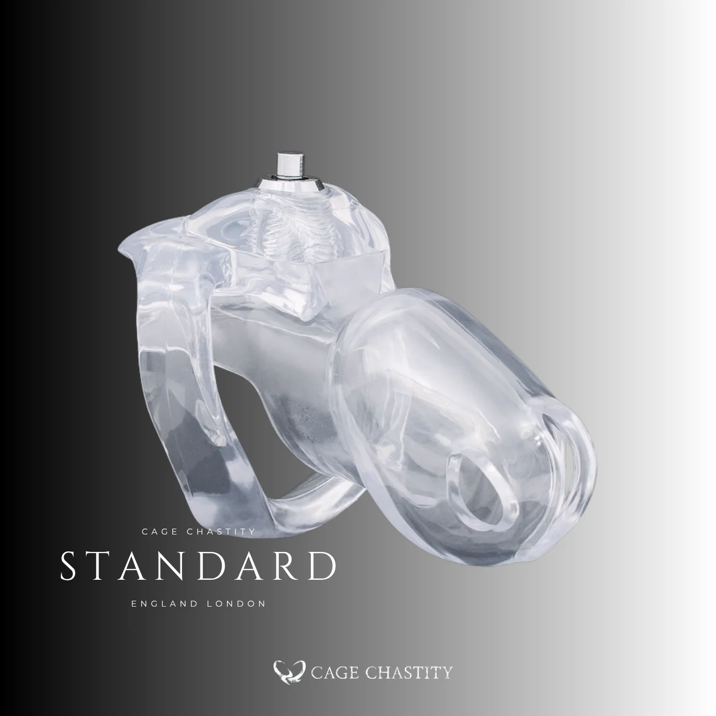 Clear HTV5 Standard cage with a transparent base ring