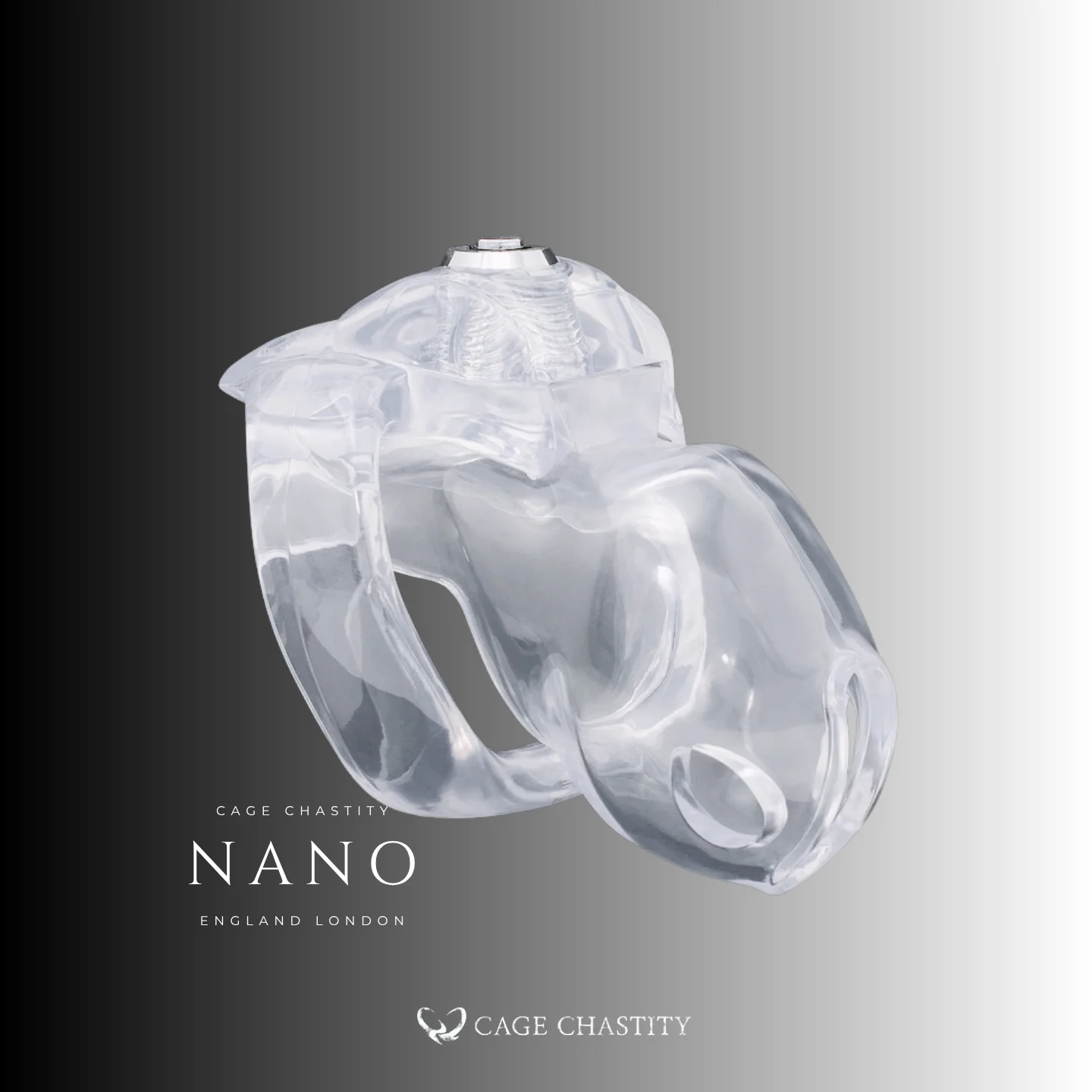 Transparent Holy Trainer V5 Nano cage and base ring