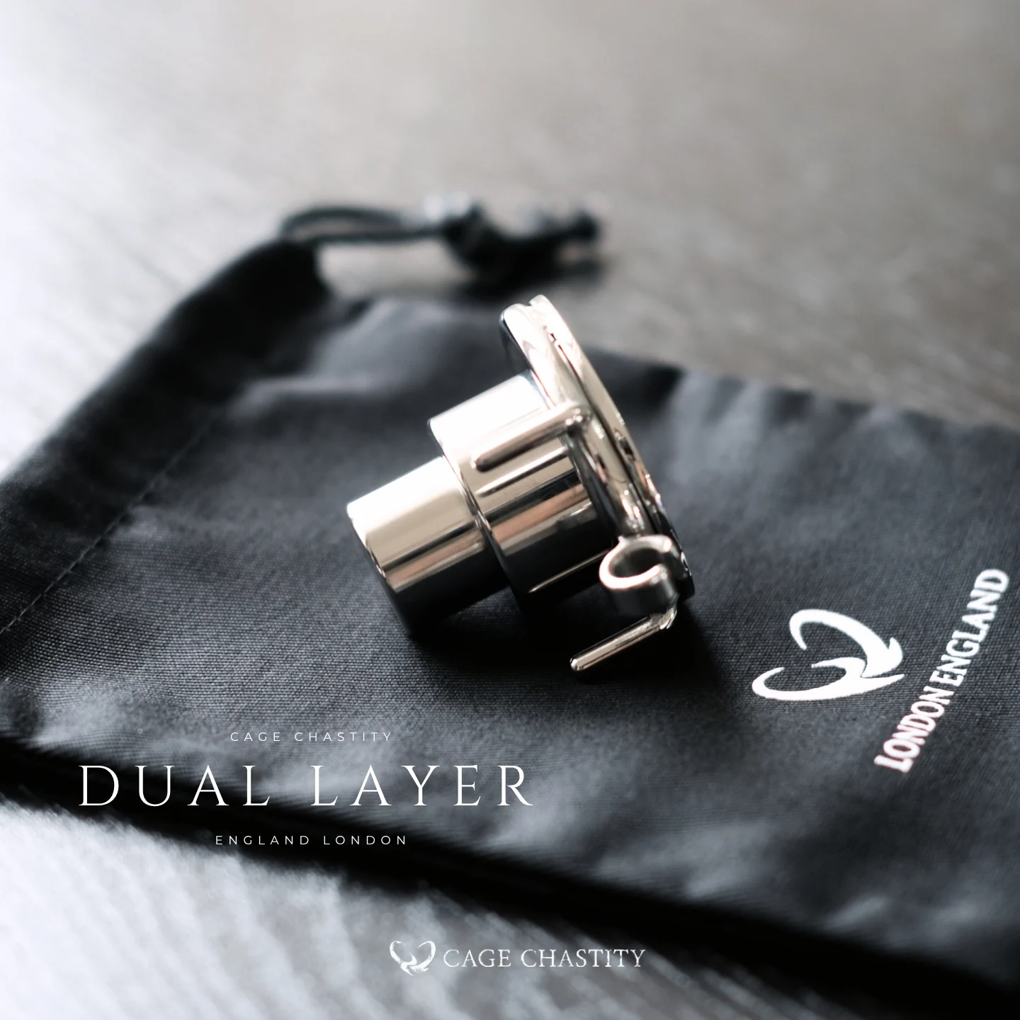 Stainless Steel Inverted Chastity Head – Single & Dual Layer – CC13 & CC14