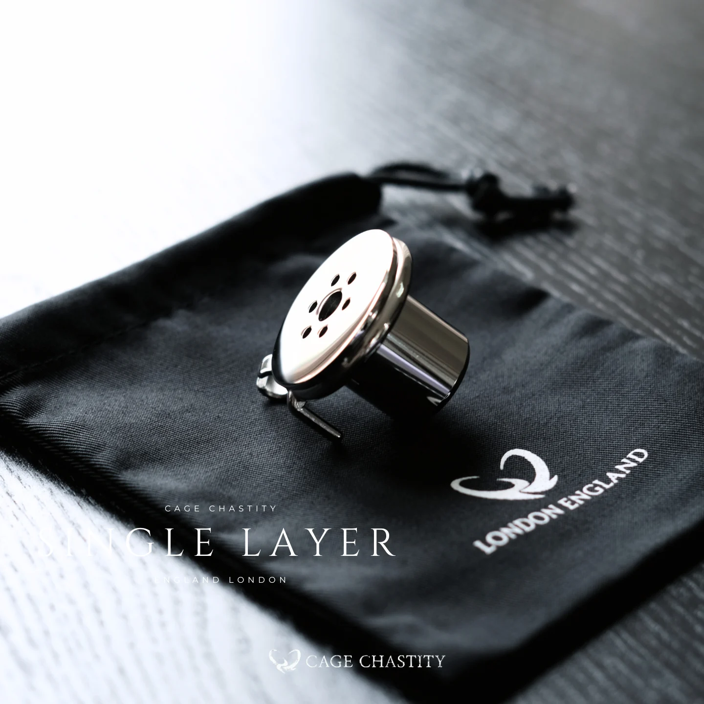 Stainless Steel Inverted Chastity Head – Single & Dual Layer – CC13 & CC14