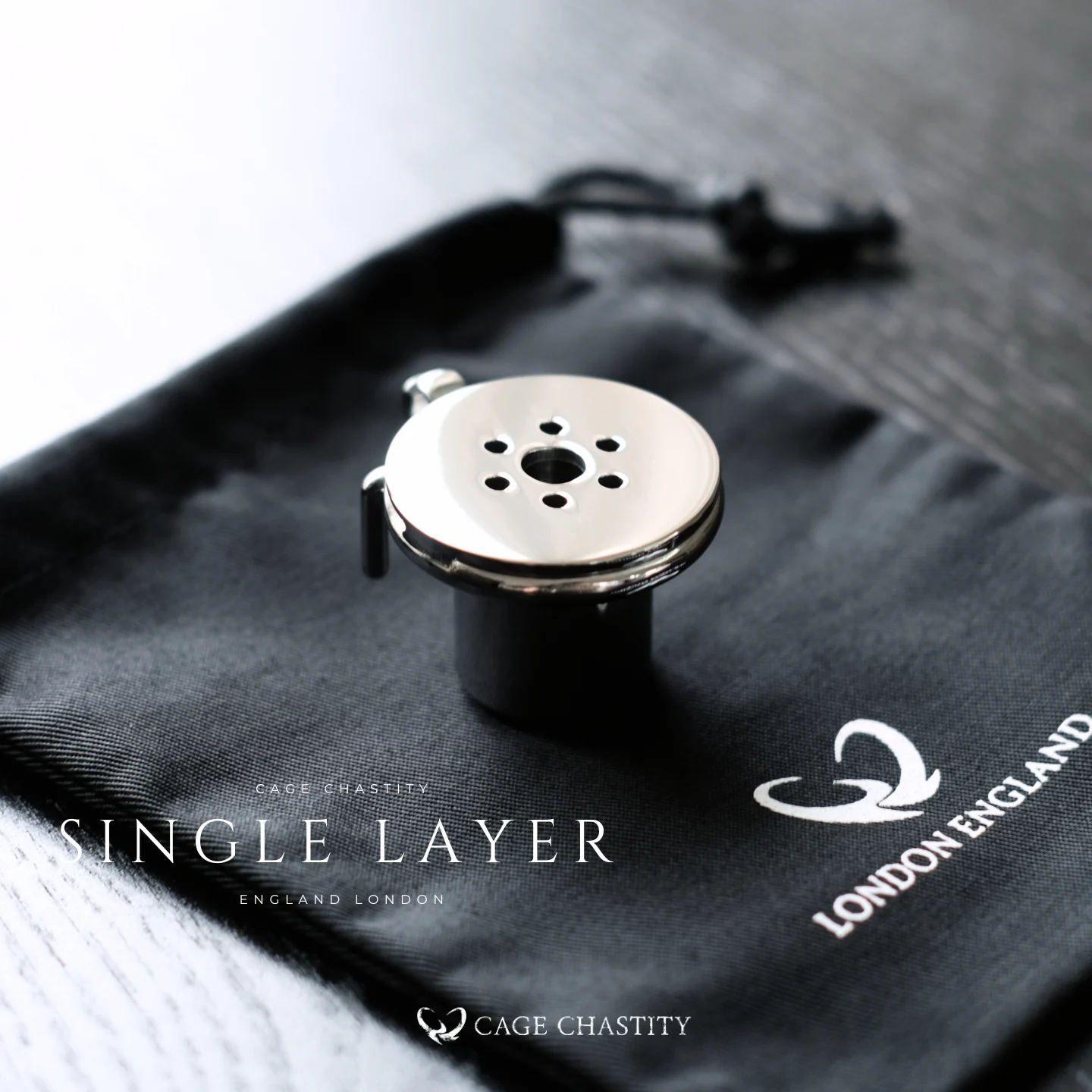 Stainless Steel Inverted Chastity Head – Single & Dual Layer – CC13 & CC14