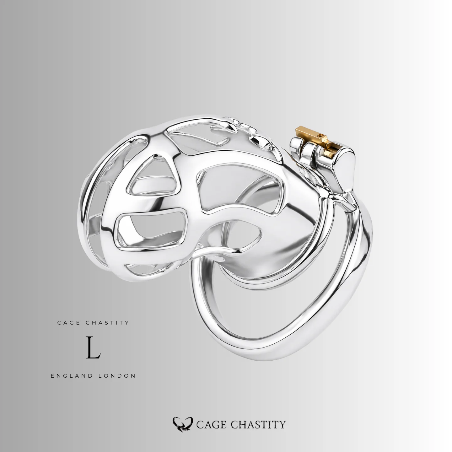 L size CCK1156 cage and ring from a front angle