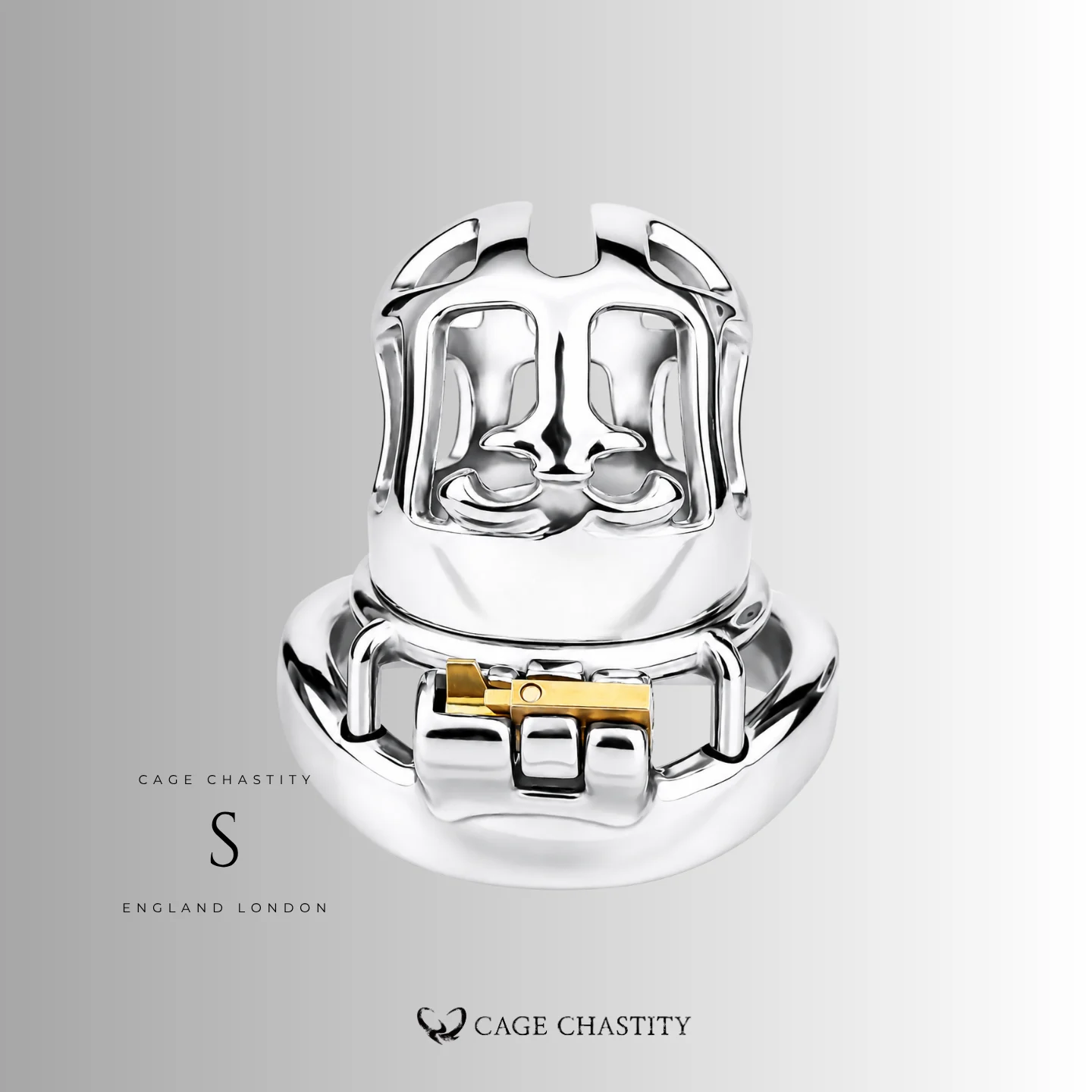 Straight front view of the S size CCK1156 cage