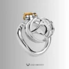 Front view of the CCK1174 cage and rounded base ring