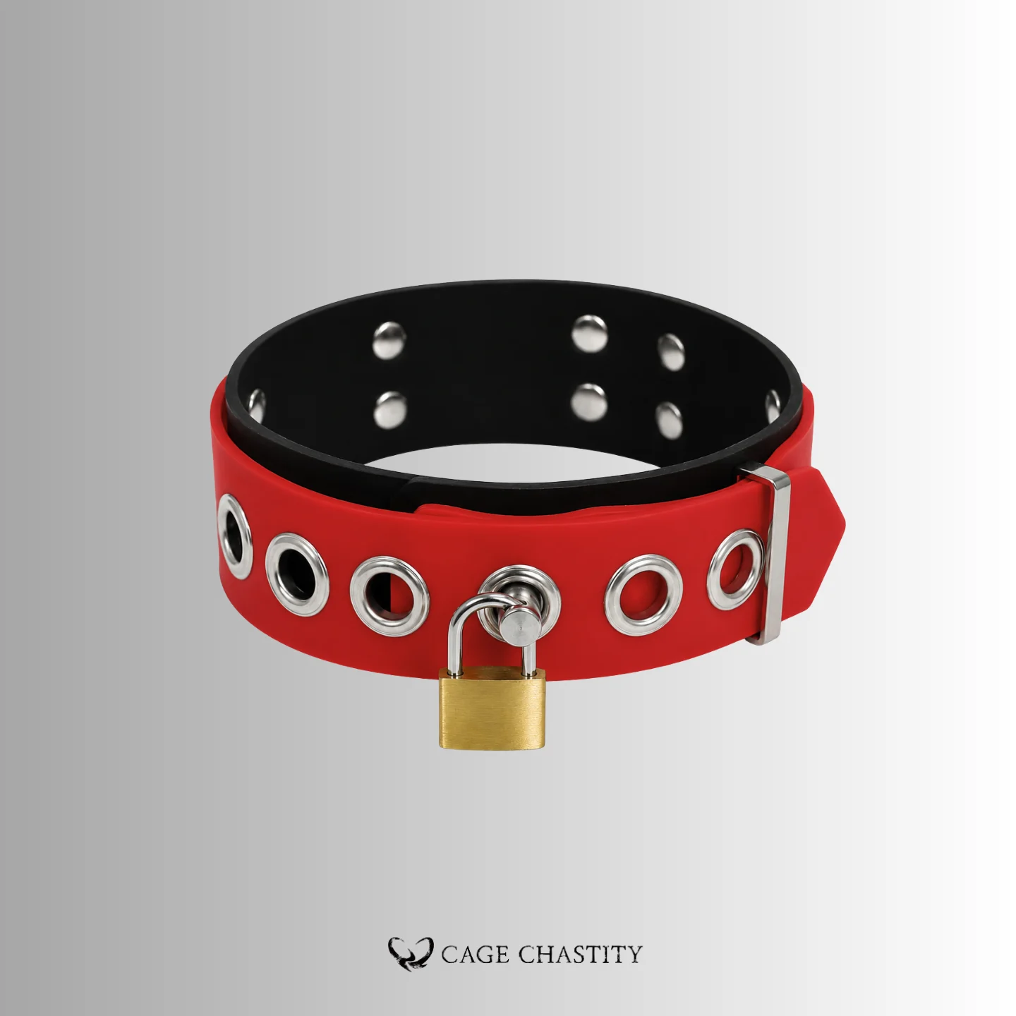 Dual-Layer Silicone Locking Collar