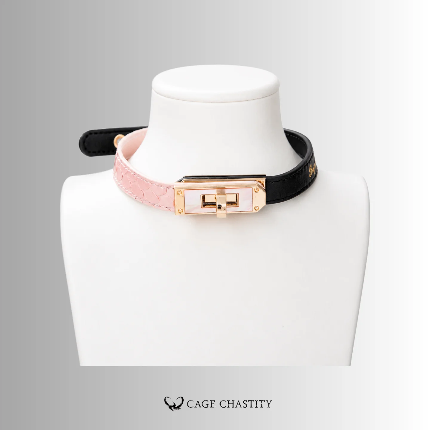 DuoLuxe – Python & Top-Grain Leather Collar and Leash Set