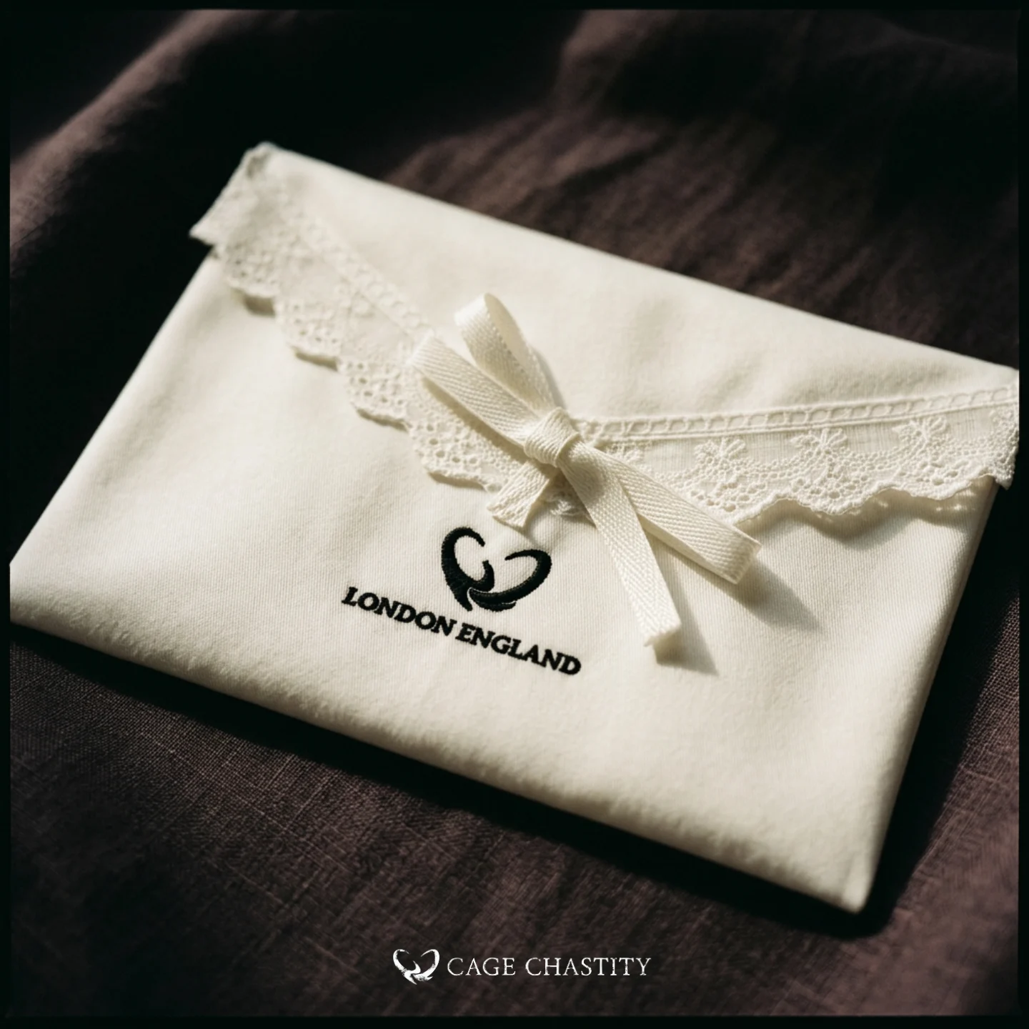 Ivory Lace Keepsake Pouch