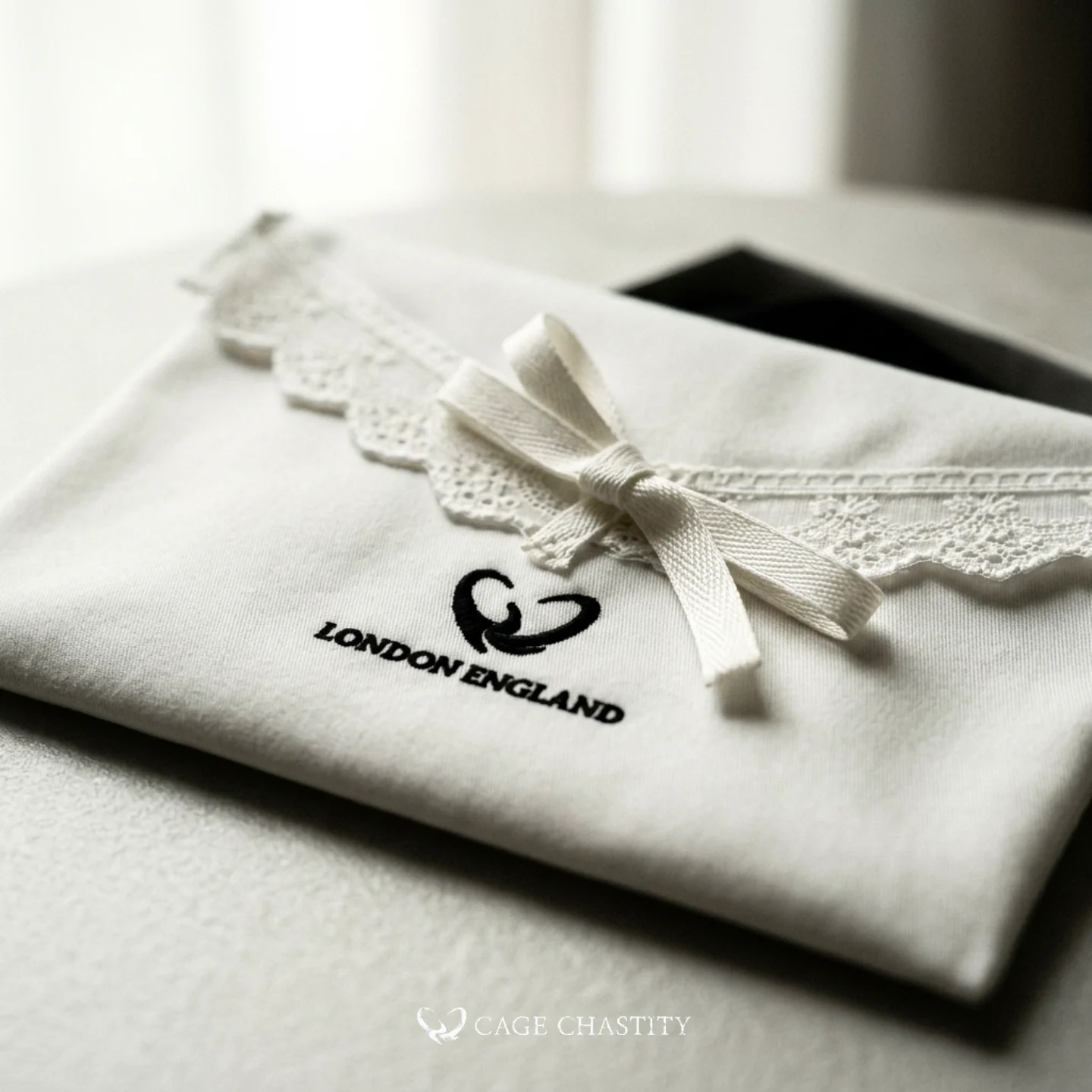 Ivory Lace Keepsake Pouch