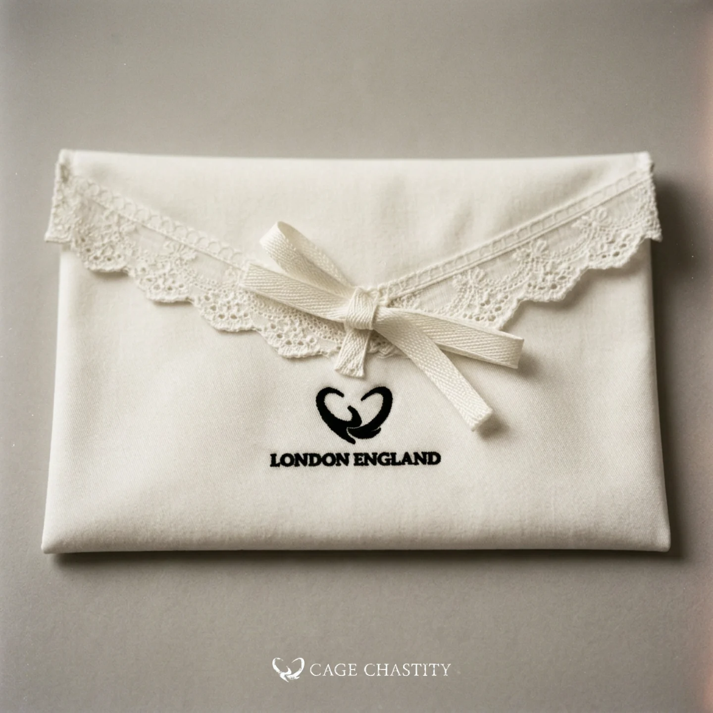 Ivory Lace Keepsake Pouch