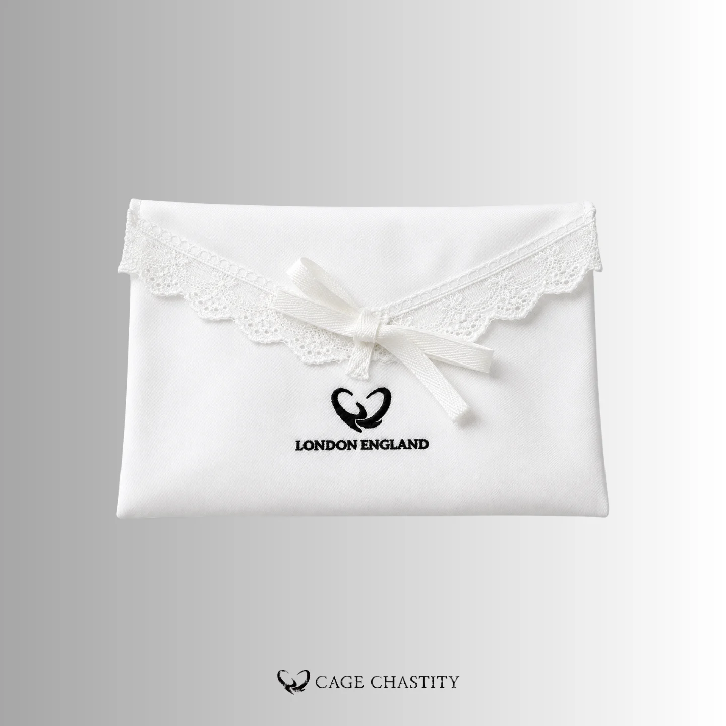 Ivory Lace Keepsake Pouch