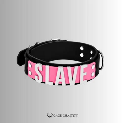 Obedience Silicone Collar – Custom Letter & Color
