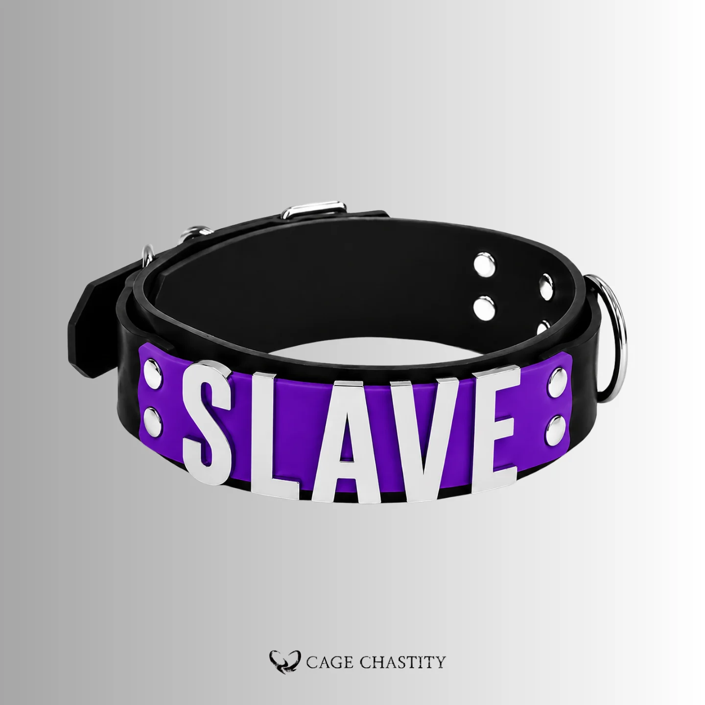 Obedience Silicone Collar – Custom Letter & Color