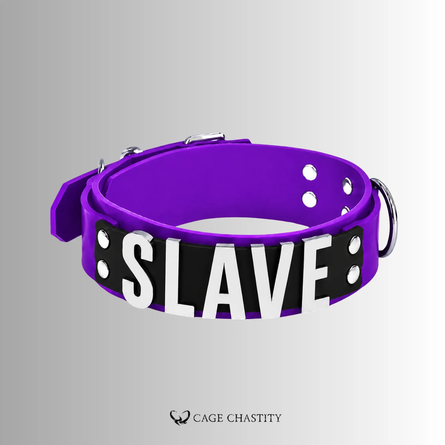 Obedience Silicone Collar – Custom Letter & Color
