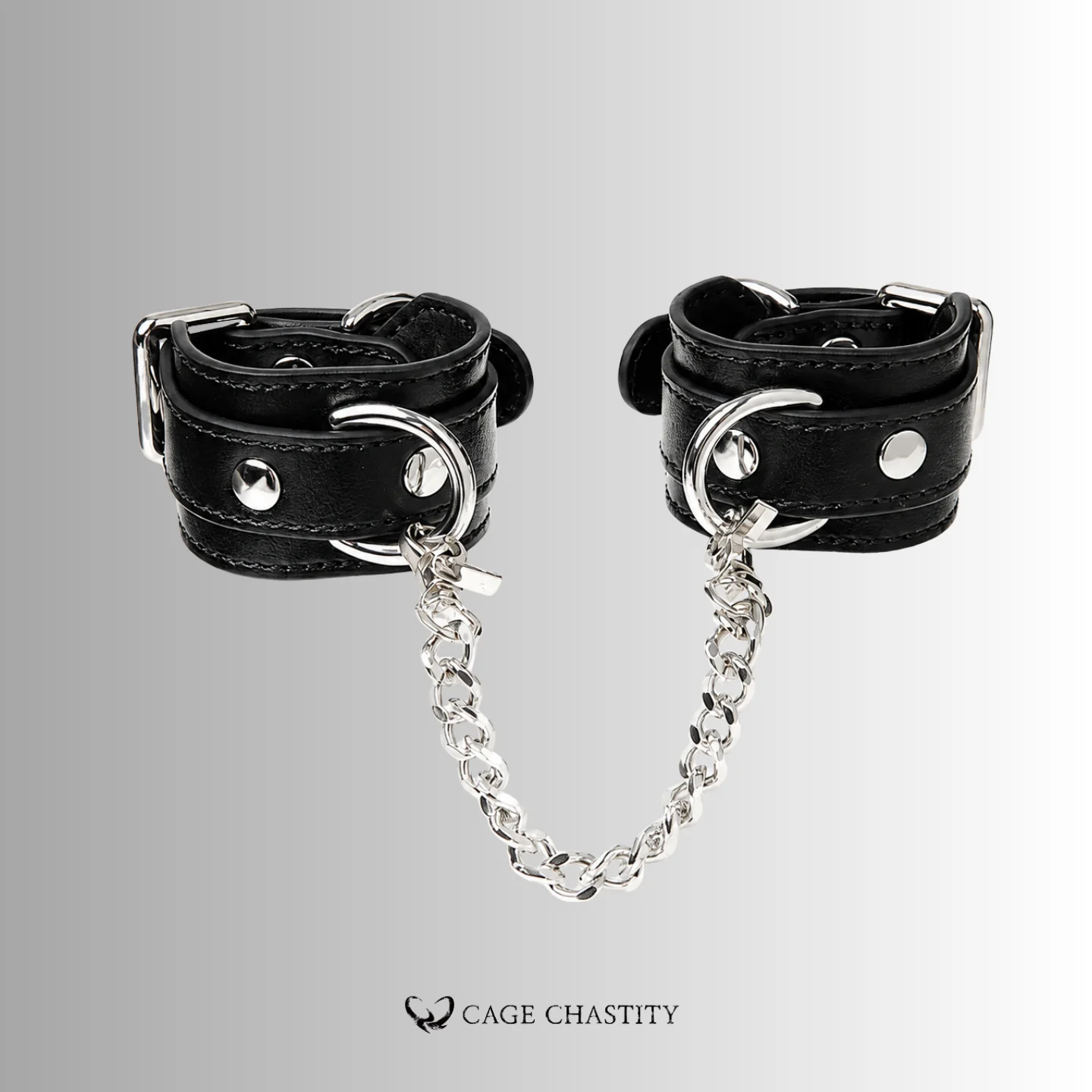 Obsidian Élan Top-Grain Leather Bondage Collar