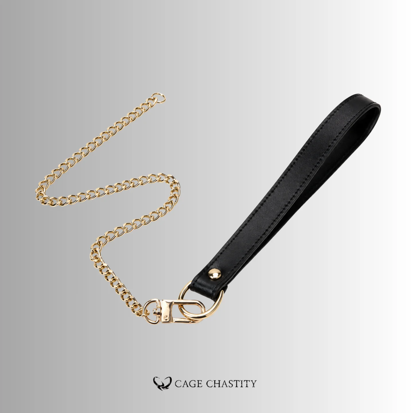 Obsidian Élan Top-Grain Leather Bondage Collar