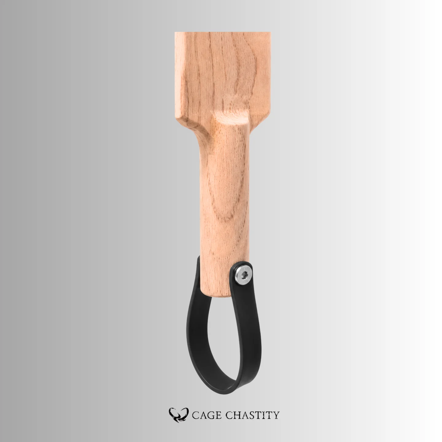 Paw Carved Wooden Paddle