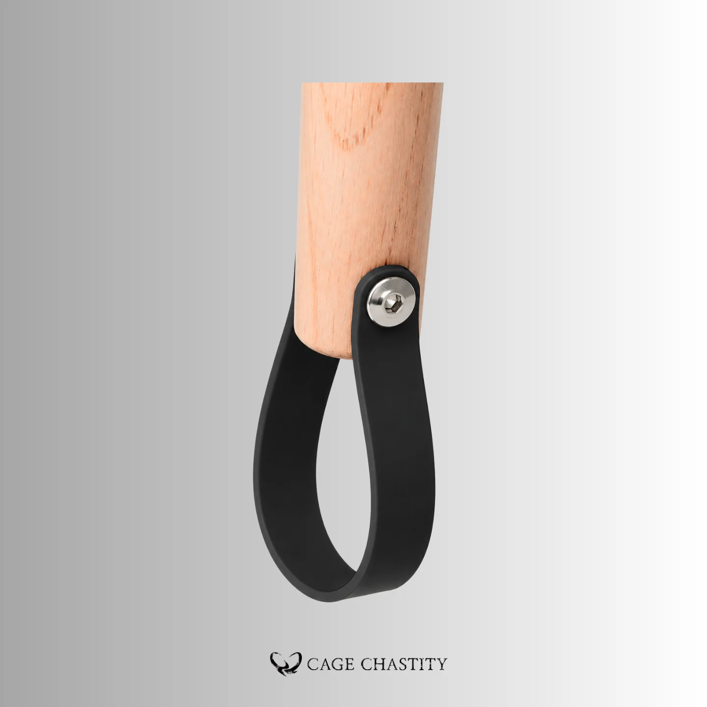 Paw Carved Wooden Paddle