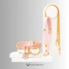 PawGild Python Leather Paw Collar & Leash Set