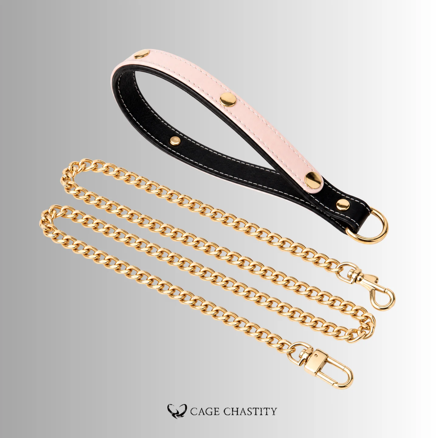 PawMark – Personalized Pink & Black Sissy Petplay Set