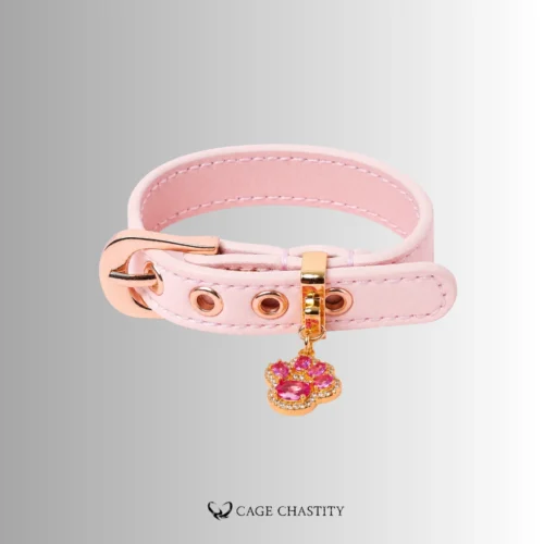 PawSpark – Jeweled Paw Leather Wrist Cuffs