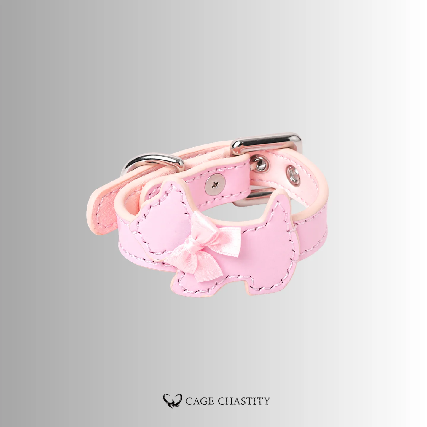 Handmade Puppy & Kitten Leather Wrist Cuff