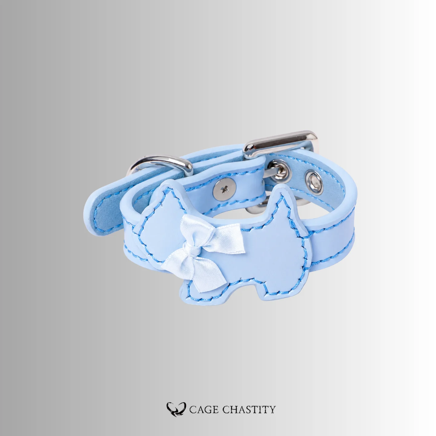 Handmade Puppy & Kitten Leather Wrist Cuff