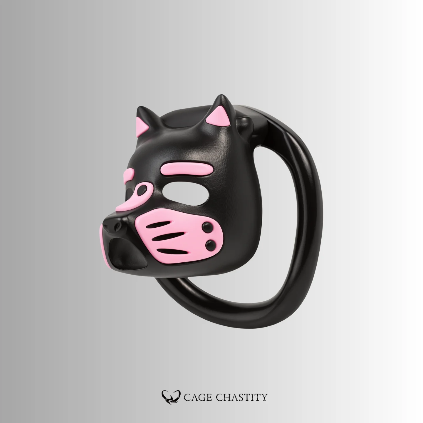 Puppy Play Male Chastity Cage