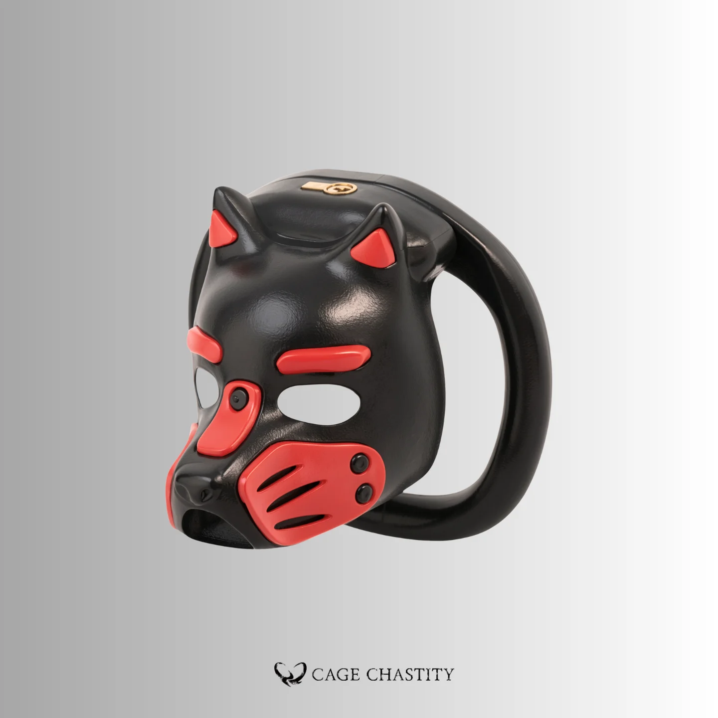 Puppy Play Male Chastity Cage