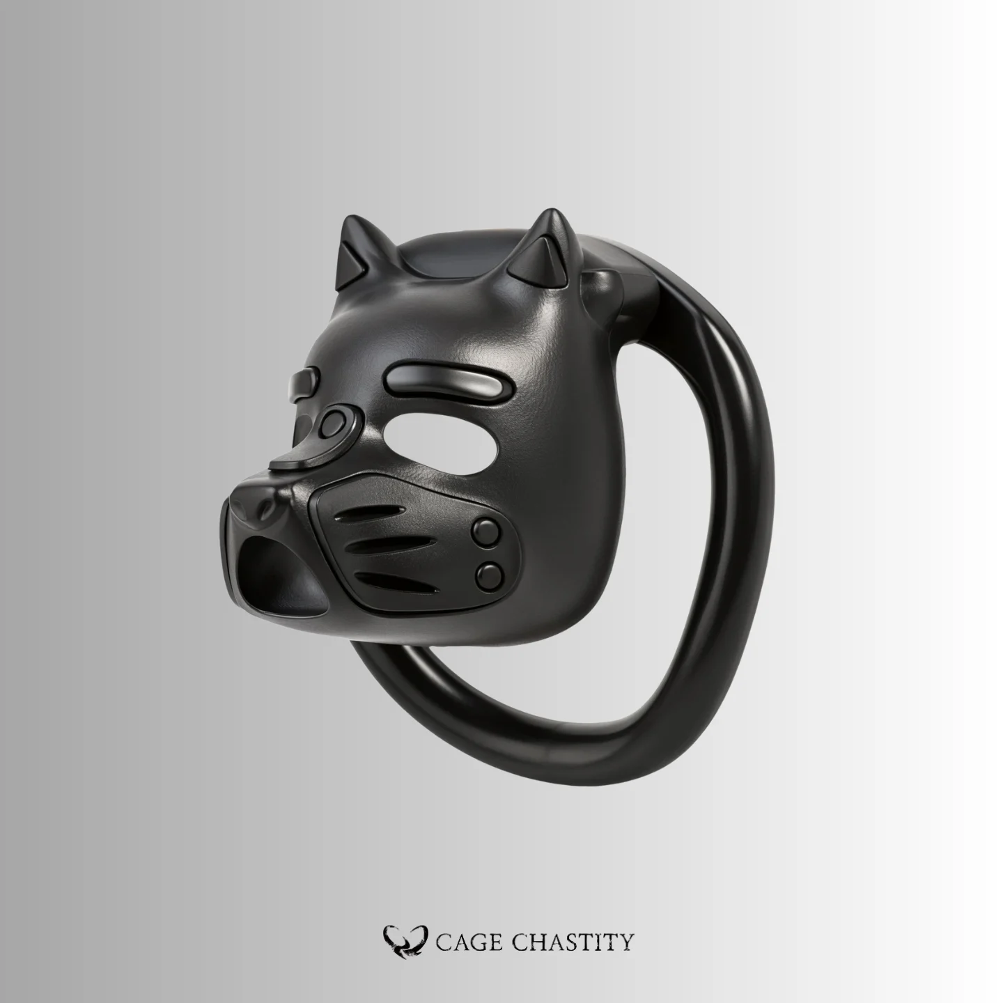 Puppy Play Male Chastity Cage
