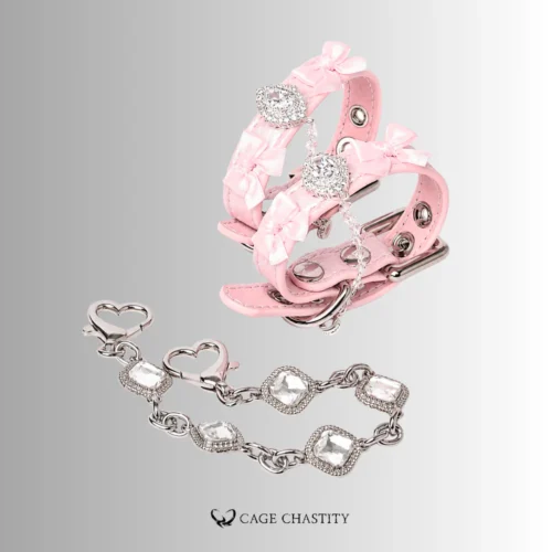 RuffleGleam – Jeweled Ruffle Wrist Cuffs