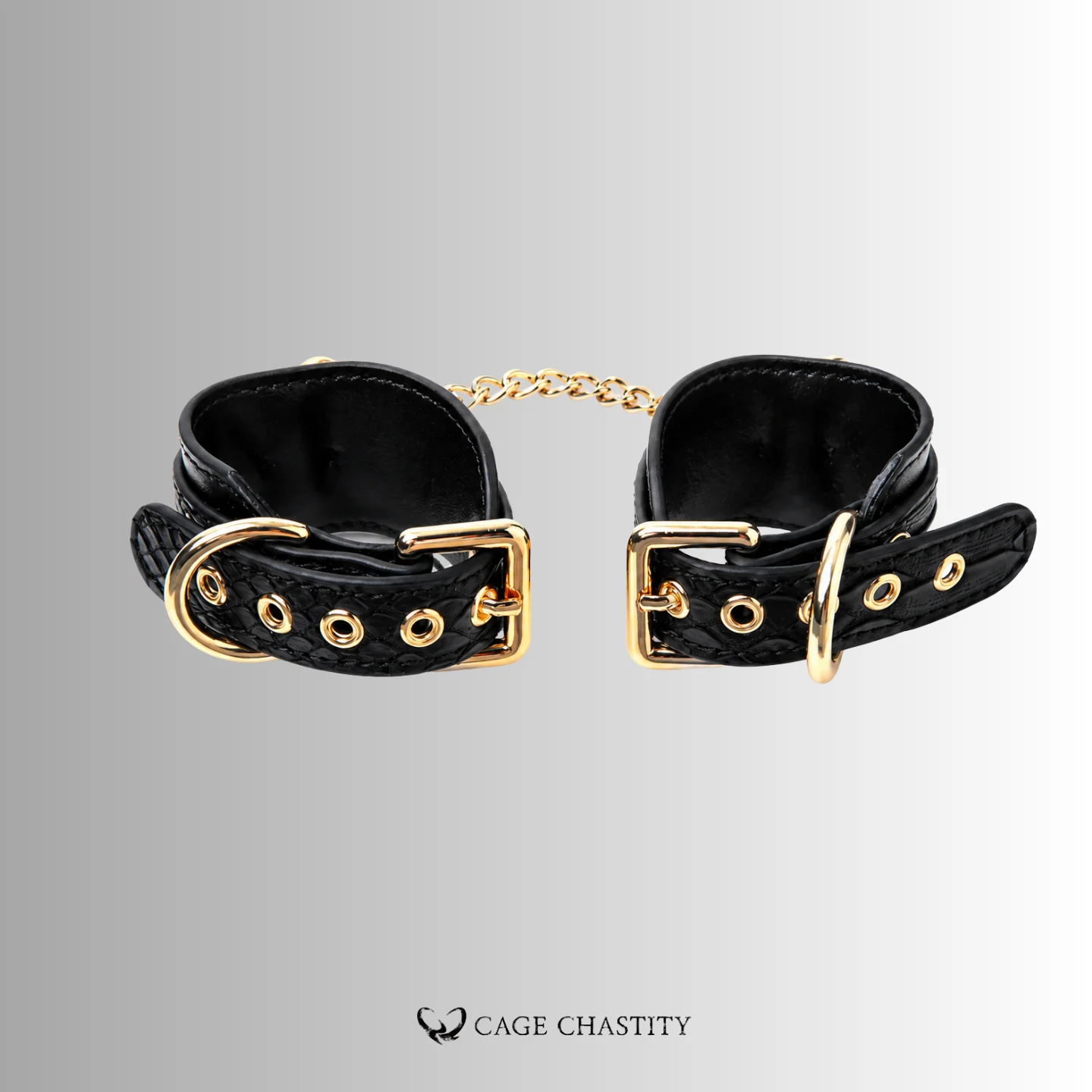 Serpent Luxe – Italian Leather Bondage Collar & Restraint Set