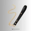 Serpent Luxe – Italian Leather Bondage Collar & Restraint Set