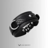 Serpent Luxe – Italian Leather Bondage Collar & Restraint Set