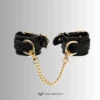 Serpent Luxe – Italian Leather Bondage Collar & Restraint Set