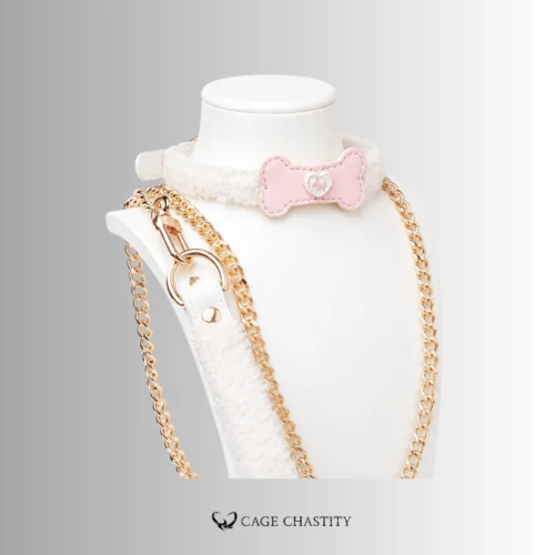 TeddyPup – Fluffy Puppy Collar, Leash & Cuff Set