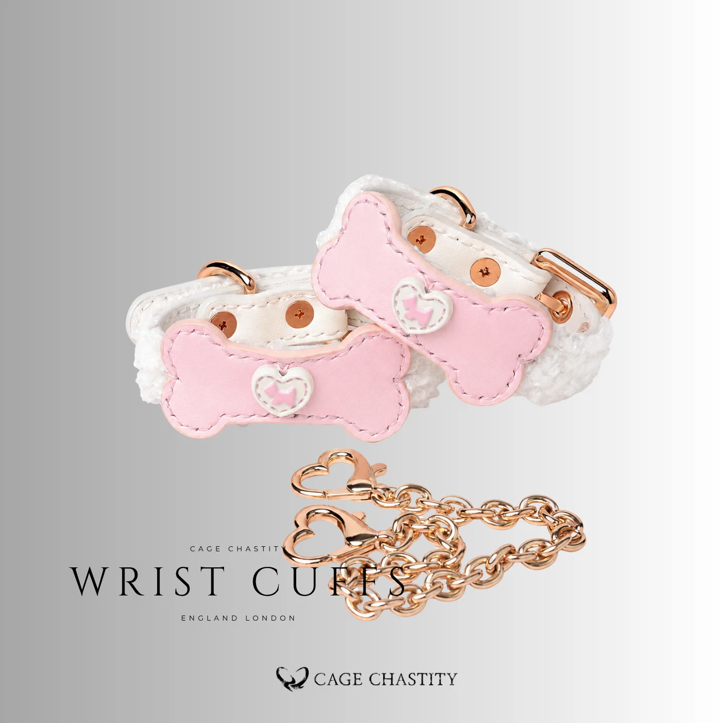 TeddyPup – Fluffy Puppy Collar, Leash & Cuff Set