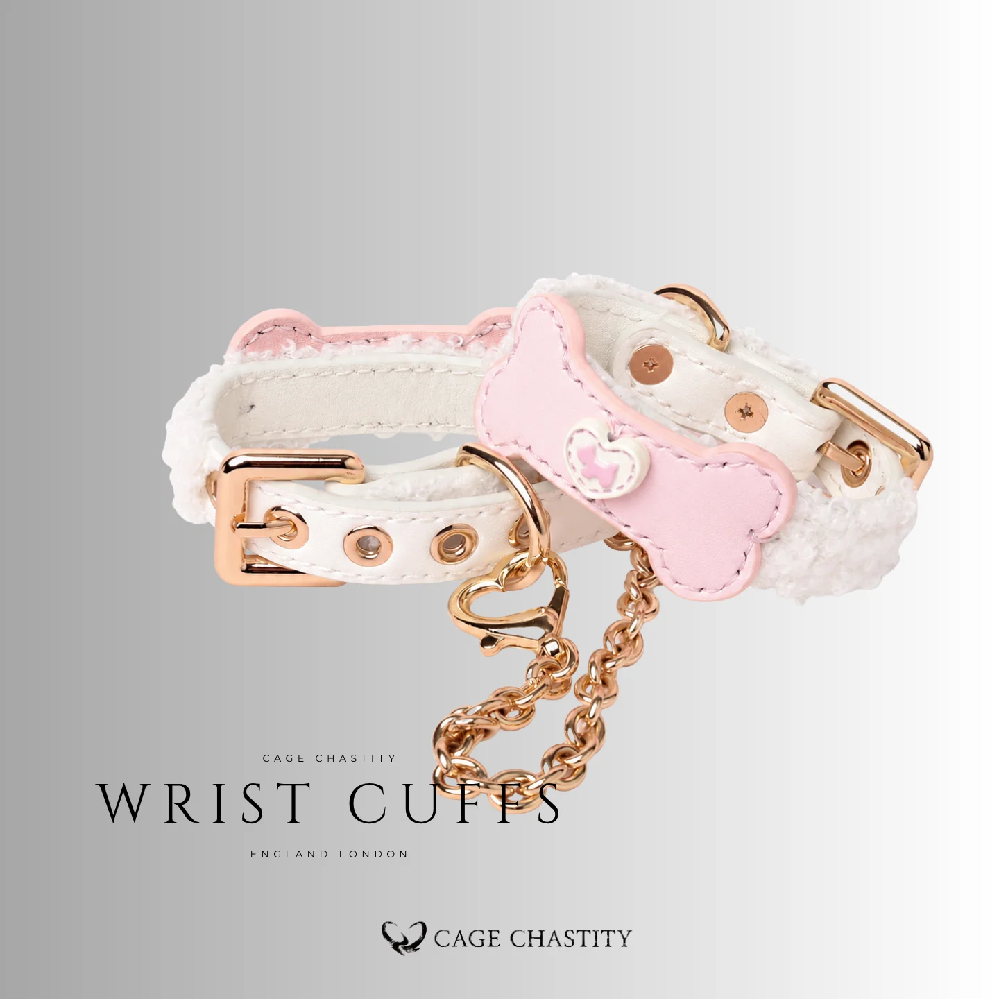 TeddyPup – Fluffy Puppy Collar, Leash & Cuff Set