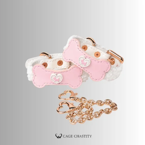 TeddyPup – Fluffy Puppy Wrist Cuffs with Chain