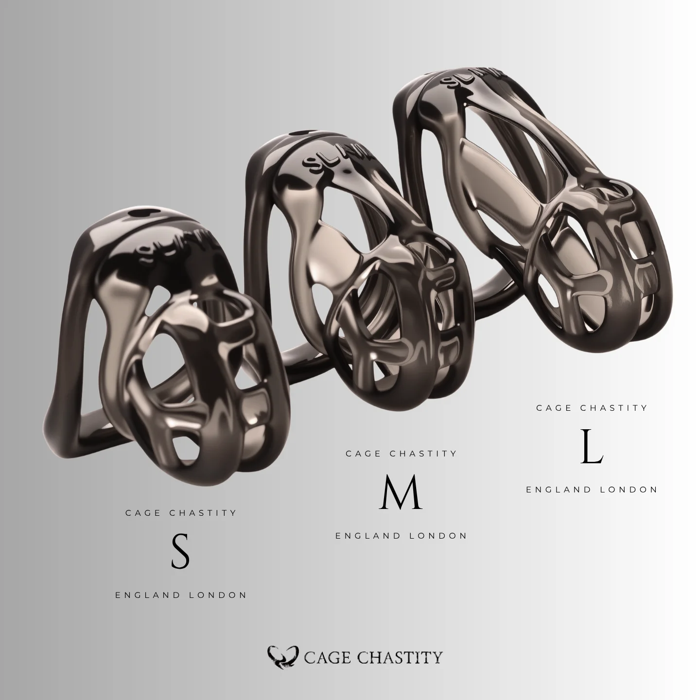 Slave Cobra Chastity Cage – 5 Colors – Tight Fit