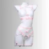 Belle Silhouette Handmade Strappy Lingerie Set