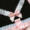 Belle Silhouette Handmade Strappy Lingerie Set