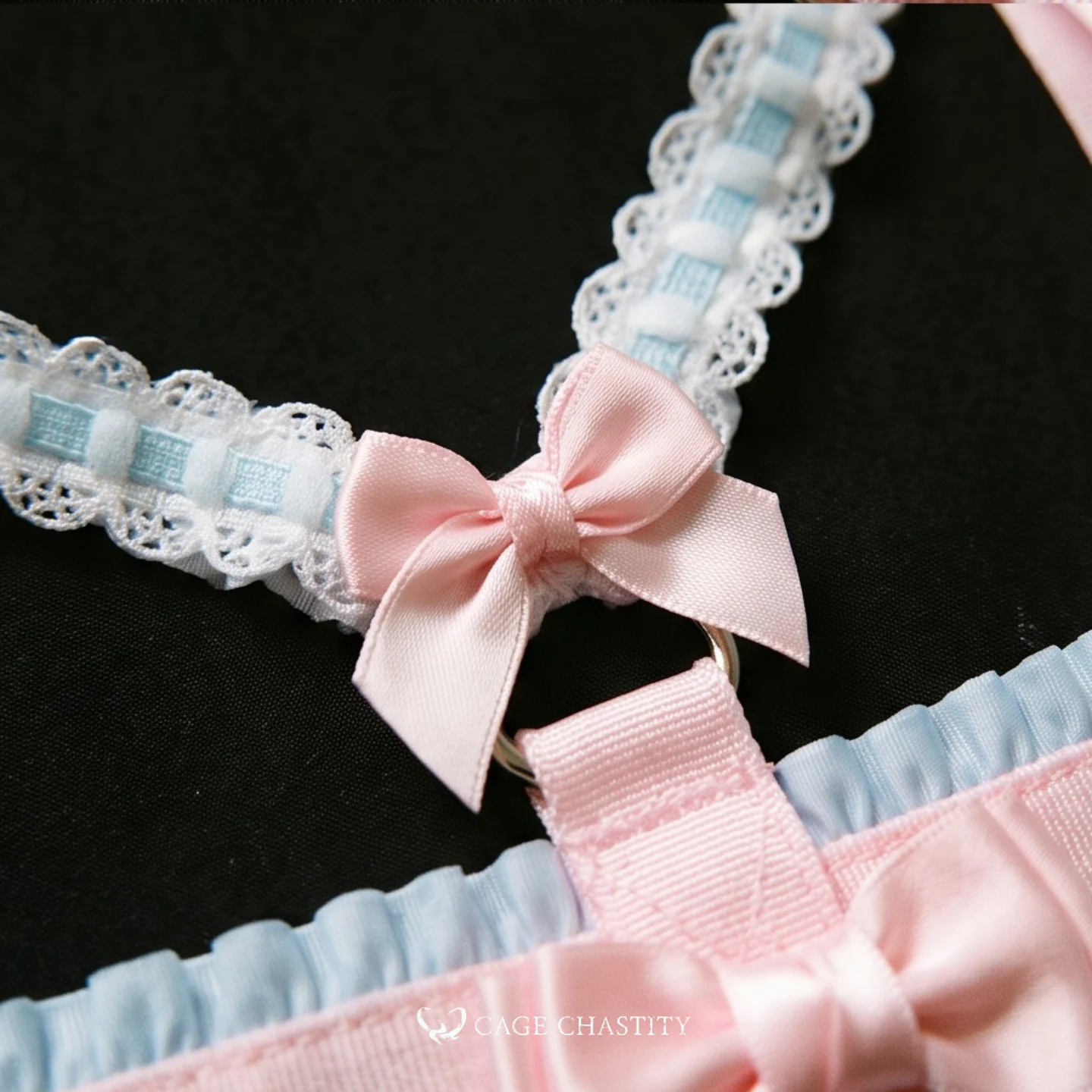 Belle Silhouette Handmade Strappy Lingerie Set