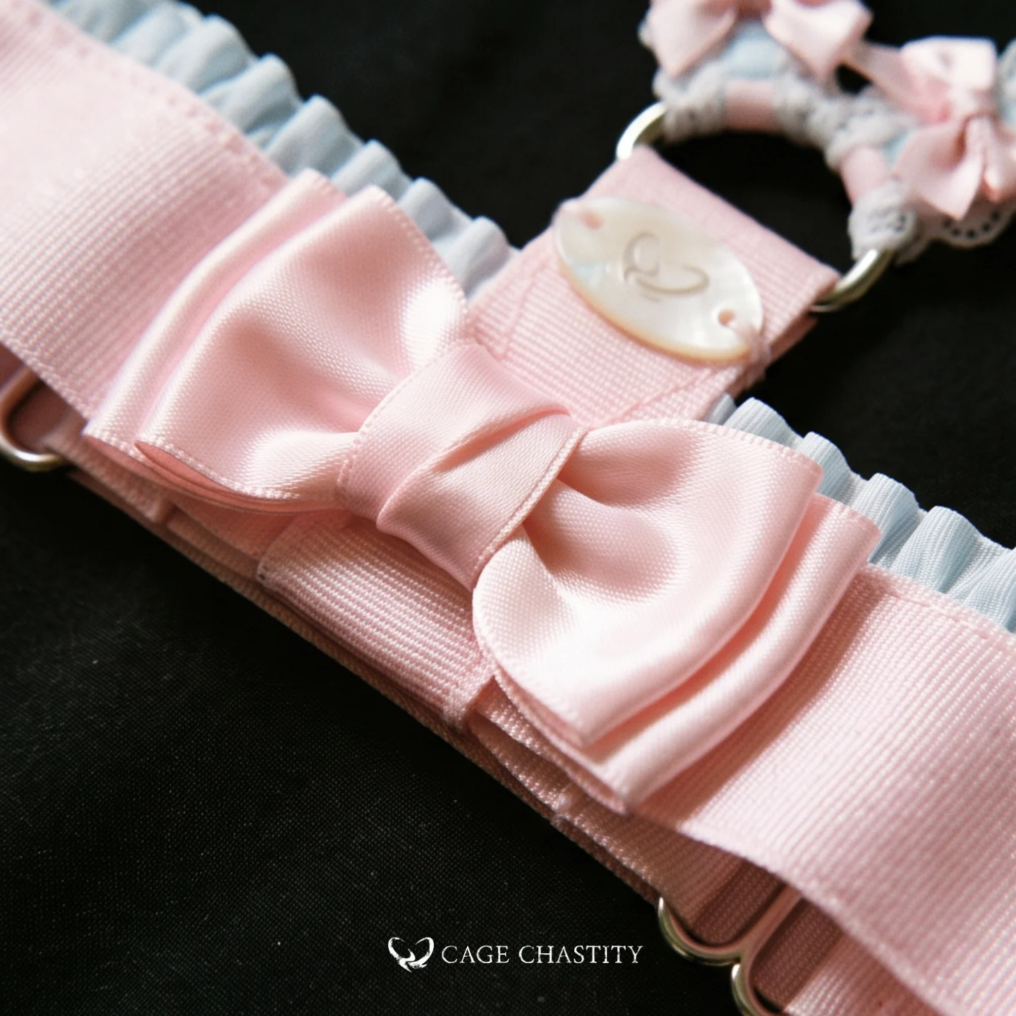 Belle Silhouette Handmade Strappy Lingerie Set