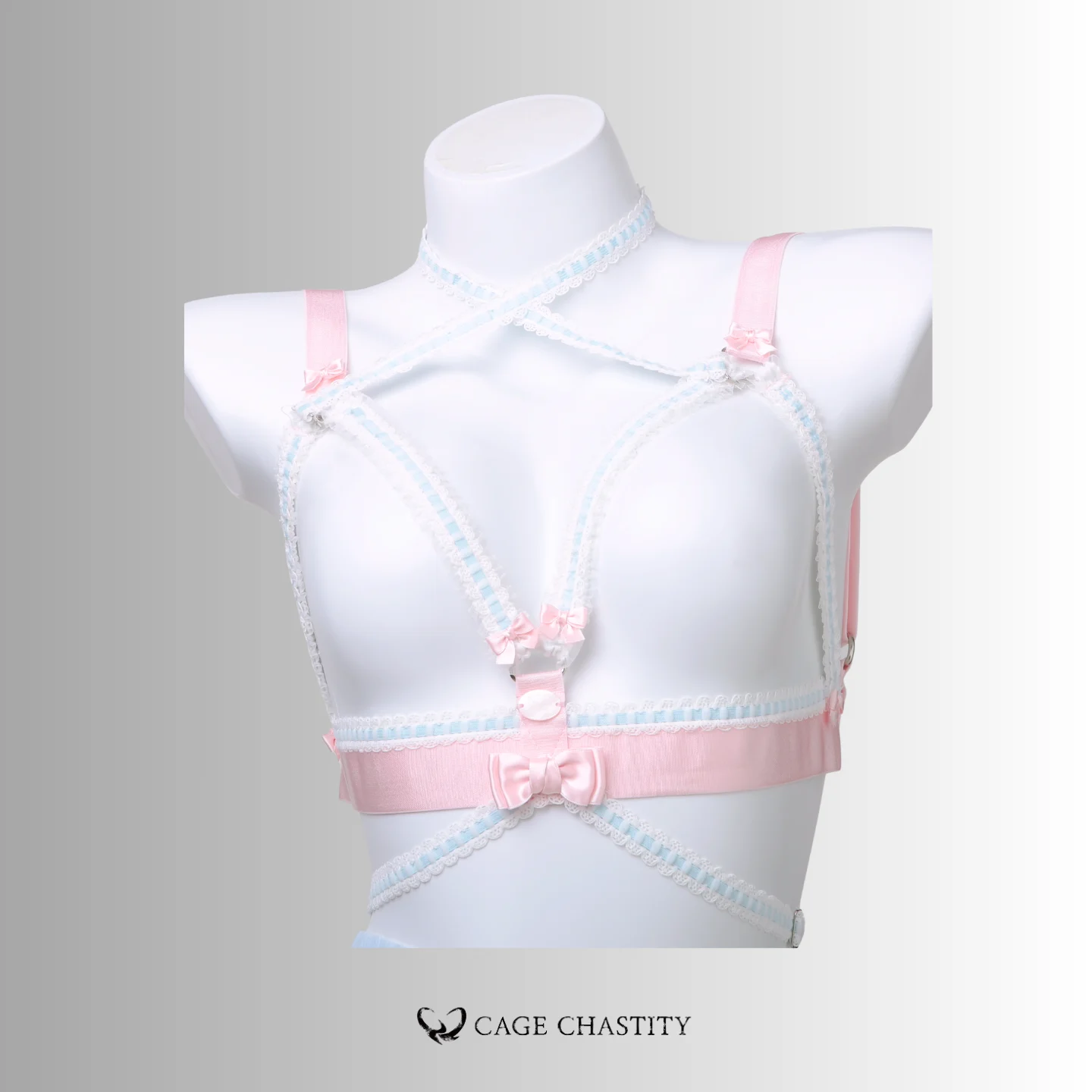 Belle Silhouette Handmade Strappy Lingerie Set