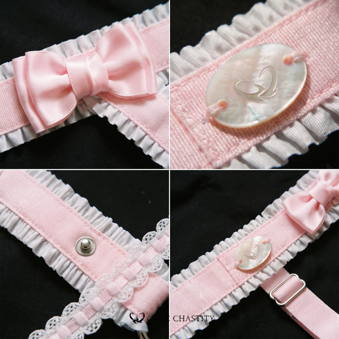 Belle Silhouette Handmade Strappy Lingerie Set