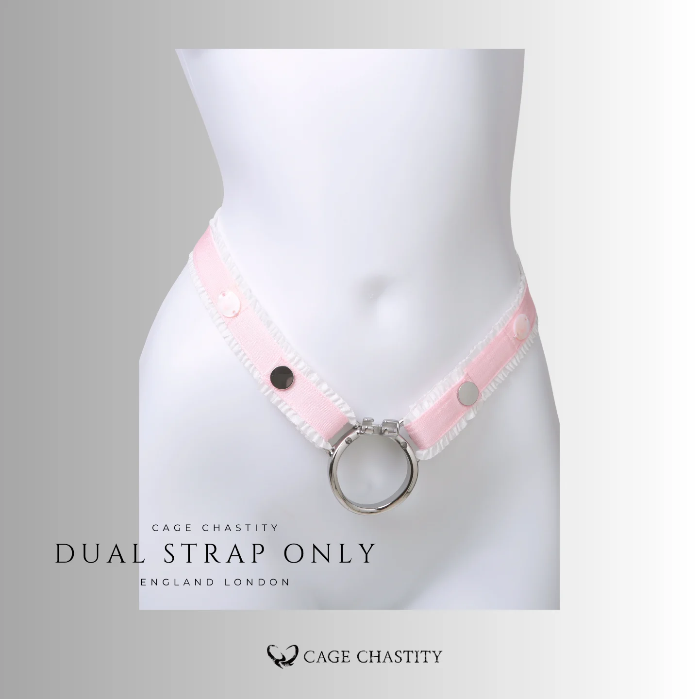 Belle Silhouette Handmade Strappy Lingerie Set