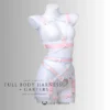 Belle Silhouette Handmade Strappy Lingerie Set